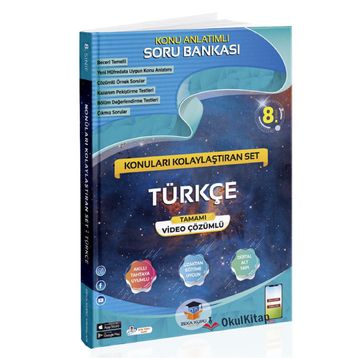 8.Sınıf LGS Türkçe Konu Anlatımlı Soru Bankası