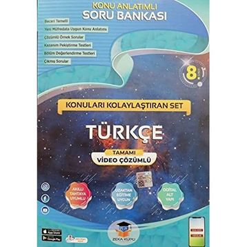 8.Sınıf LGS Türkçe Konu Anlatımlı Soru Bankası