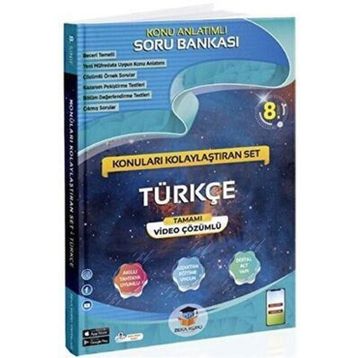 8.Sınıf LGS Türkçe Konu Anlatımlı Soru Bankası