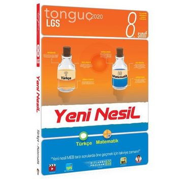 8. Sınıf LGS Türkçe Matematik Yeni Nesil Soru Bankası Tonguç Akademi