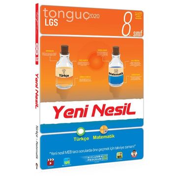 8. Sınıf LGS Türkçe Matematik Yeni Nesil Soru Bankası Tonguç Akademi