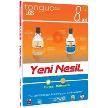 8. Sınıf LGS Türkçe Matematik Yeni Nesil Soru Bankası Tonguç Akademi