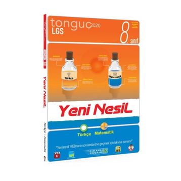 8. Sınıf LGS Türkçe Matematik Yeni Nesil Soru Bankası Tonguç Akademi