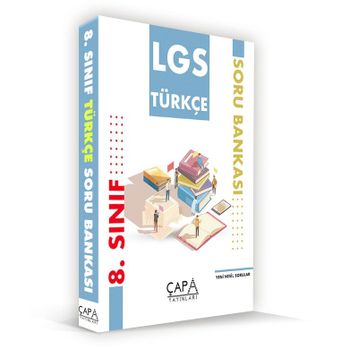 8. Sınıf LGS Türkçe Soru Bankası-Çapa Yayınları