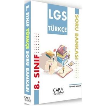 8. Sınıf LGS Türkçe Soru Bankası-Çapa Yayınları