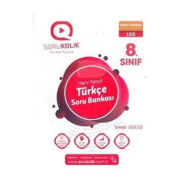 8. Sınıf LGS Türkçe Soru Bankası-Sorukolik Yayınları