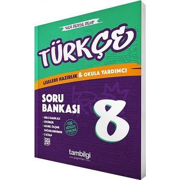 8. Sınıf LGS Türkçe Soru Bankası Tam Bilgi Yayınları