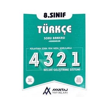 8. Sınıf LGS Türkçe Soru Bankası+Denemeler-Avantaj Yayınları