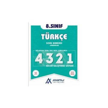 8. Sınıf LGS Türkçe Soru Bankası+Denemeler-Avantaj Yayınları