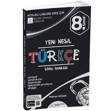 8. Sınıf LGS Türkçe Yeni Nesil Soru Bankası - Paragrafın Şifresi Yayınları
