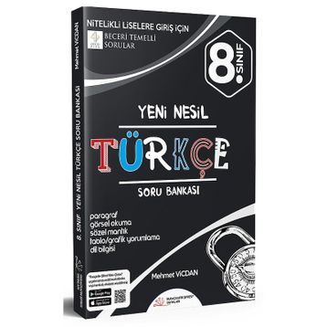 8. Sınıf LGS Türkçe Yeni Nesil Soru Bankası - Paragrafın Şifresi Yayınları