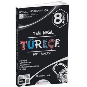 8. Sınıf LGS Türkçe Yeni Nesil Soru Bankası - Paragrafın Şifresi Yayınları