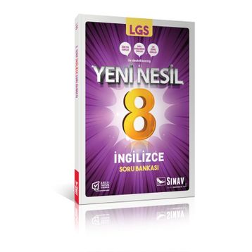 8. Sınıf LGS Yeni Nesil İngilizce Soru Bankası Sınav Dergisi Yayınları
