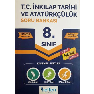 8. Sınıf Lgs Yeni Nesil İnkılap Tarihi Soru Bankası-Netfen Yayınları