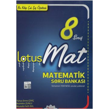 8. Sınıf Lotus Matematik Soru Bankası-Seans Yayınları