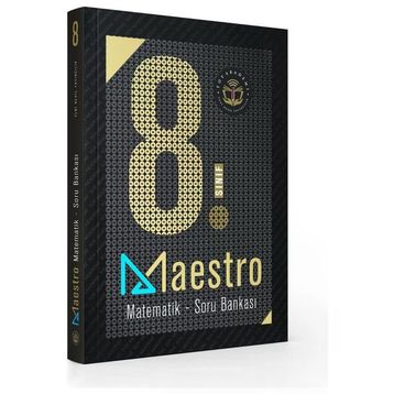 8. Sınıf Maestro Matematik Soru Bankası Toy Akademi Yayınları