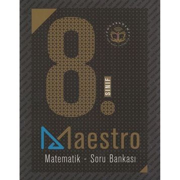 8. Sınıf Maestro Matematik Soru Bankası Toy Akademi Yayınları