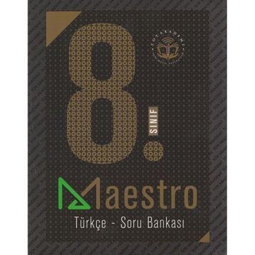 8. Sınıf Maestro Türkçe Soru Bankası Toy Akademi Yayınları