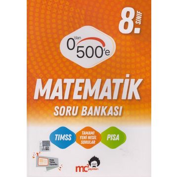8. Sınıf Matematik 0'dan 500'e Soru Bankası-MC2 Yayınları