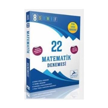 8. Sınıf Matematik 22 Denemesi Paraf Yayınları