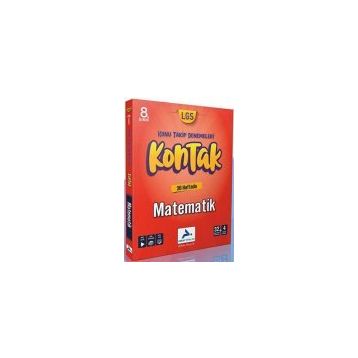 8. Sınıf Matematik 36'lı Kontak Deneme PRF Paraf Yayınları