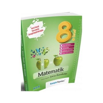 8.Sınıf Matematik Konu Özetli Soru Bankası-Kampüs Yayınları