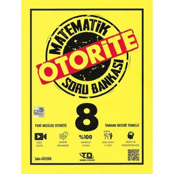 8.Sınıf Matematik Otorite Soru Bankası-Tandem Yayınları