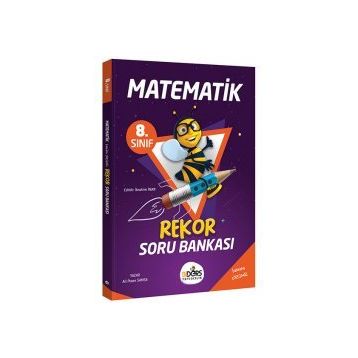 8.Sınıf Matematik Rekor Soru Bankası Biders Yayınları