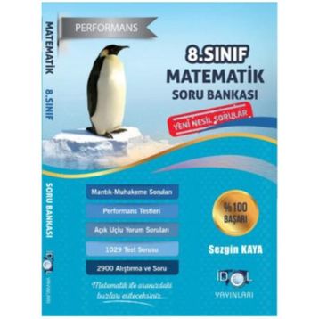 8.Sınıf Matematik Soru Bankası İdol Yayınları