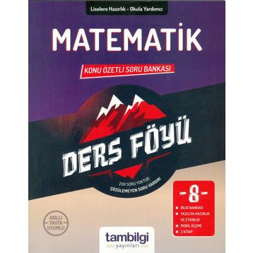 8. Sınıf Matematik Soru Bankası Tambilgi Yayınları