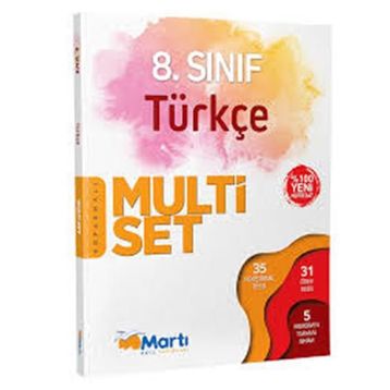 8. Sınıf Multiset Türkçe Multi Set Martı Okul Yayınları