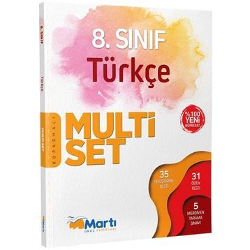 8. Sınıf Multiset Türkçe Multi Set Martı Okul Yayınları