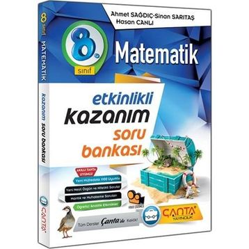 8. Sınıf Okula Yardımcı LGS'ye Hazırlık Tüm Dersler Etkinlikli Kazanım Soru Bankaları Seti 6 Kitap - Çanta Yayınları