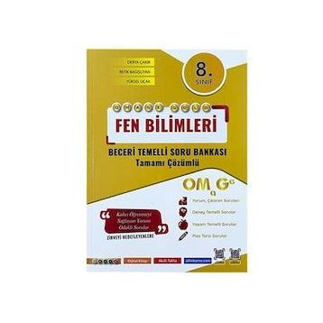 8. Sınıf Omage Gold Fen Bilimleri Soru Bankası
