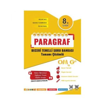 8. Sınıf Omage Gold Paragraf Soru Bankası