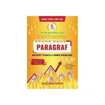 8. Sınıf Omage Gold Paragraf Soru Bankası