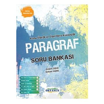8. Sınıf Özel Ders Konseptli Paragraf Soru Bankası Okyanus Yayınları
