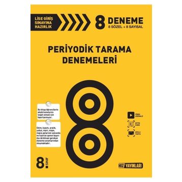 8. Sınıf Periyodik Tarama Denemesi - Hız Yayınları