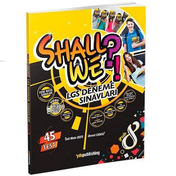 8. Sınıf Shall We LGS Deneme Sınavları