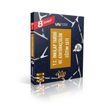 8. Sınıf T.C. İnkılap Tarihi ve Atatürkçülük Bronz 21 Fasikül Eğitim Seti - Vip Yayınları