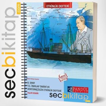 8. Sınıf T.C. İnkılap Tarihi ve Atatürkçülük Etkinlik Defteri Pandül Yayınları