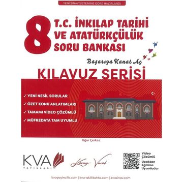 8. Sınıf T.C. İnkılap Tarihi ve Atatürkçülük Kılavuz Soru Bankası-KVA Yayınları