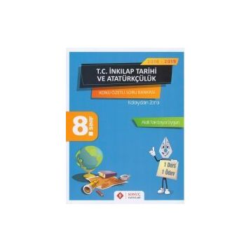 8.SINIF T.C. İNKILAP TARIHI VE ATATÜRKÇÜLÜK KONU ANLATIMLI - KOMISYON (ISBN:9789944640930)