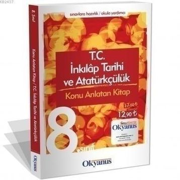 8.SINIF T.C. İNKILAP TARIHI VE ATATÜRKÇÜLÜK KONU ANLATIMLI - KOMISYON (ISBN:9789944640930)