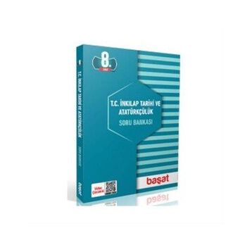 8. Sınıf T.C. İnkılap Tarihi ve Atatürkçülük Soru Bankası-Başat Yayınları