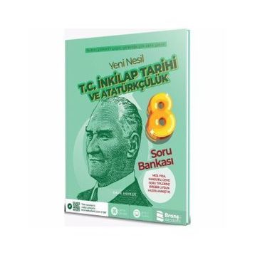 8. Sınıf T.C. İnkılap Tarihi ve Atatürkçülük Soru Bankası - Branş Akademi Yayınları