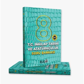 8. Sınıf T.C. İnkılap Tarihi ve Atatürkçülük Soru Bankası-Buga Yayınları