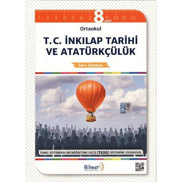 8. SINIF T.C. İNKILAP TARIHI VE ATATÜRKÇÜLÜK SORU BANKASI - KOMISYON (ISBN:9786053583967)
