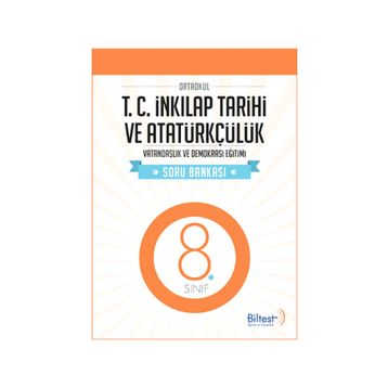 8. SINIF T.C. İNKILAP TARIHI VE ATATÜRKÇÜLÜK SORU BANKASI - KOMISYON (ISBN:9786053583967)