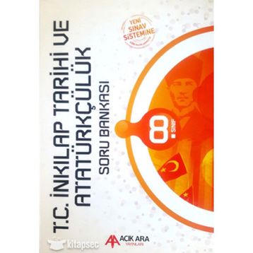 8.Sınıf T.C. İnkılap Tarihi ve Atatürkçülük Soru Bankası - Neslihan Kamış